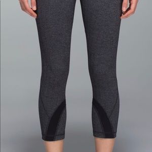 Lululemon herringbone crop leggings